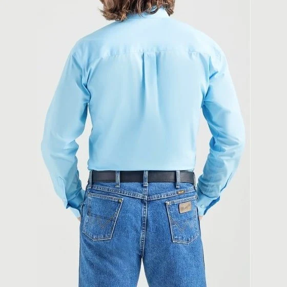 Wrangler Men's Shirt Western George Straight Long Sleeve - Image 2