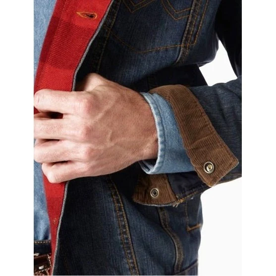 Wrangler Men's Jean Jacket Blanket Lined - Image 3