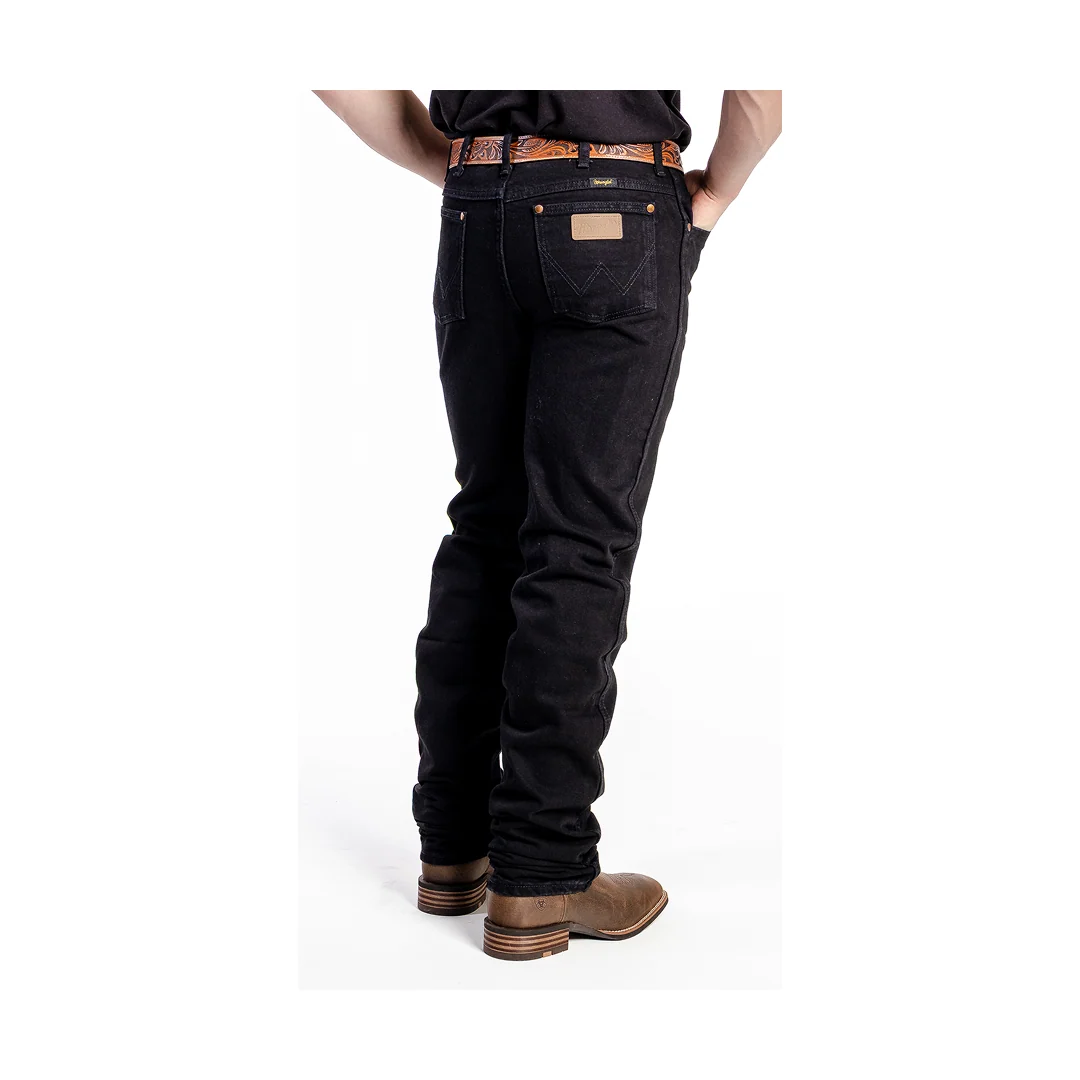 Wrangler Men's Jeans Cowboy Cut Slim Fit Shadow Black - Image 3