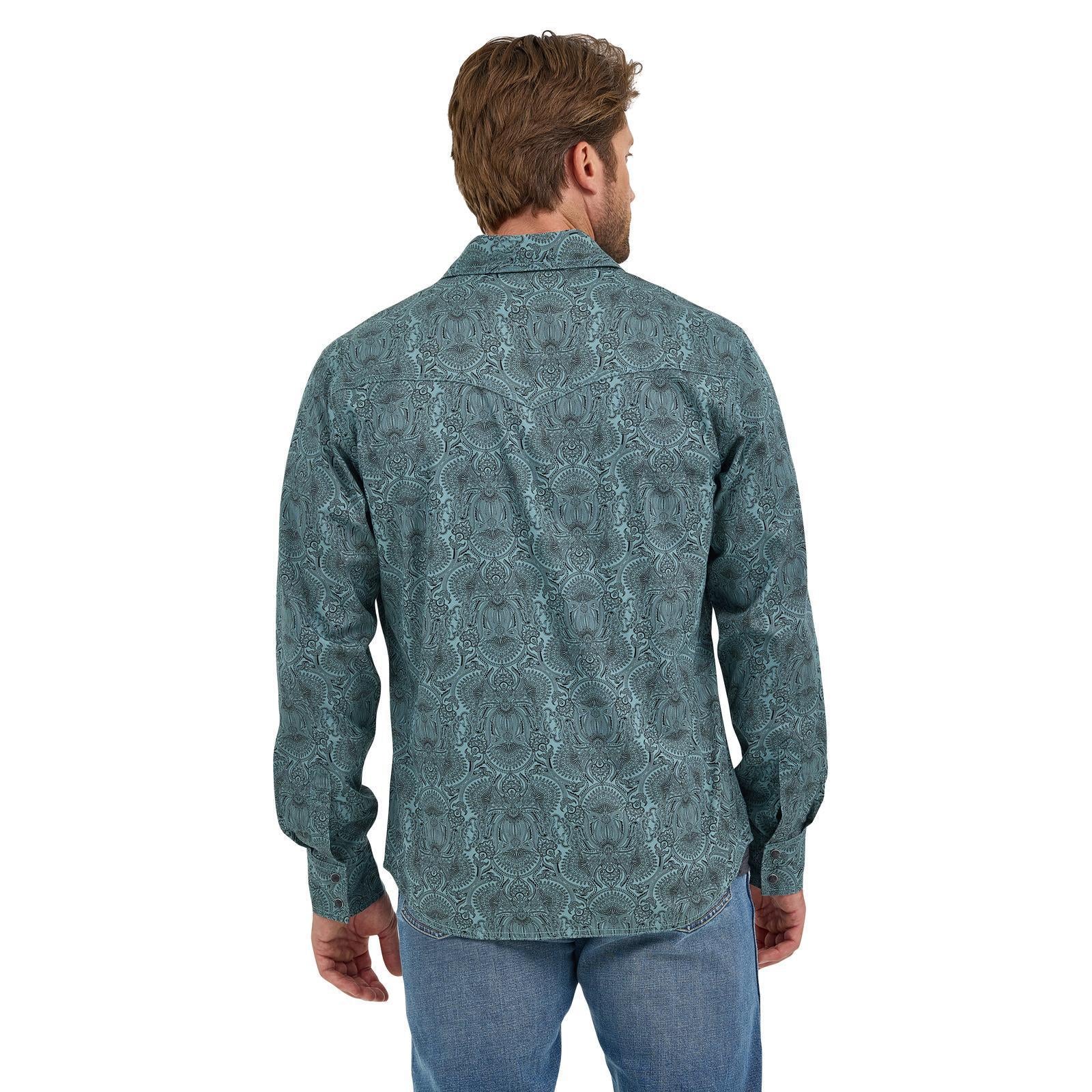 Wrangler Men's Retro Long Sleeve Shirt - CLEARANCE - Image 2