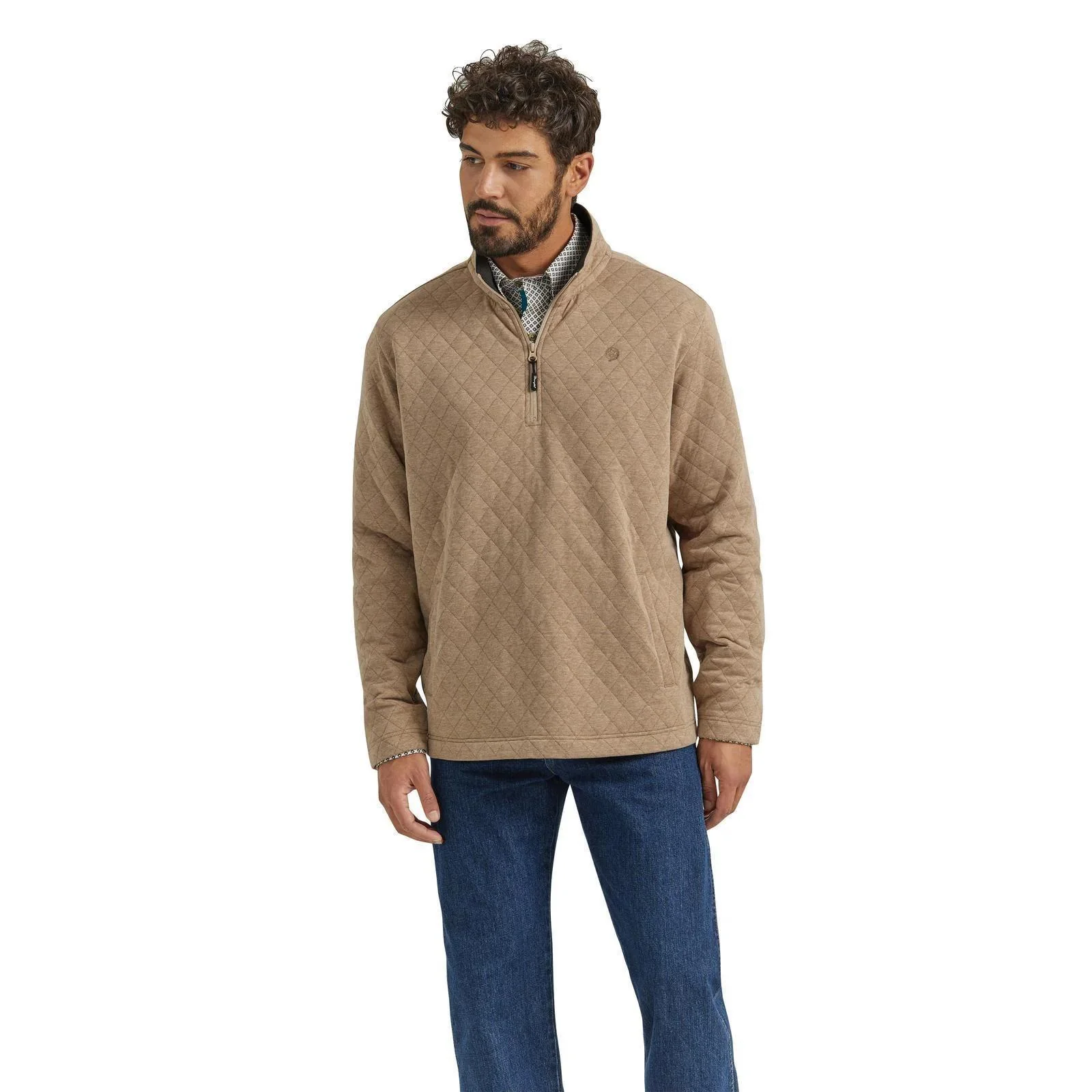 Wrangler Men's  George Strait Quarter Zip - Image 7