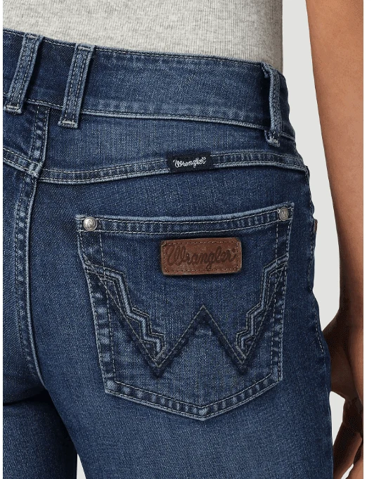 Wrangler Women’s Jeans Mid Rise Retro Mae Trouser - Image 4