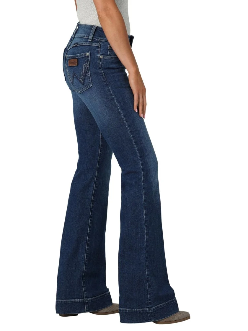 Wrangler Women’s Jeans Mid Rise Retro Mae Trouser - Image 7