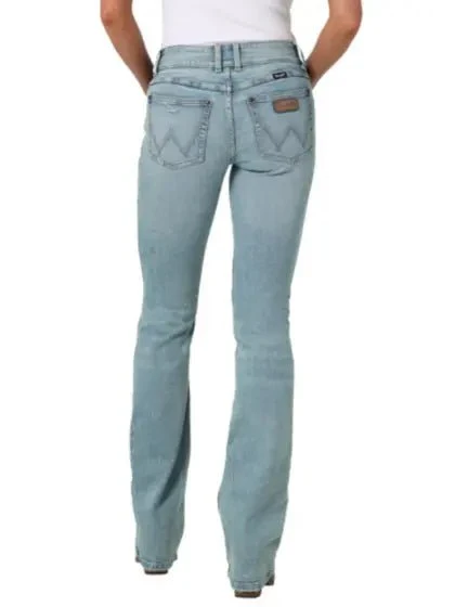 Wrangler Women’s Jeans Retro Mae Mid Rise Boot Cut CLEARANCE - Image 5