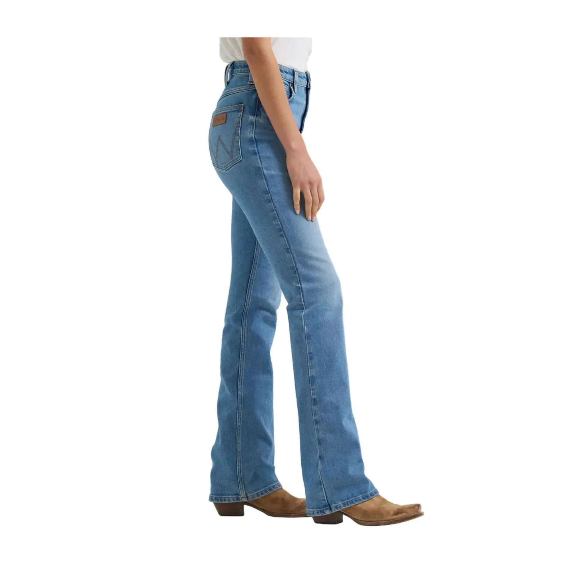 Wrangler Women's High Rise Rodeo Bootcut Riding Jean - Camila - Image 3