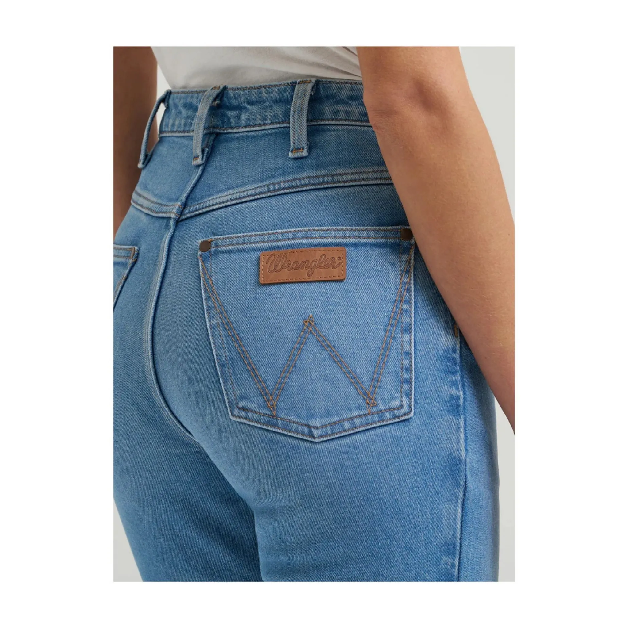 Wrangler Women's High Rise Rodeo Bootcut Riding Jean - Camila - Image 5
