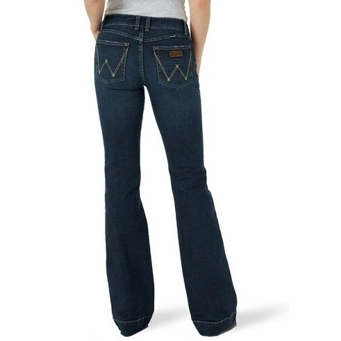 Wrangler Women's Jeans Retro Mae Mid-Rise Wide Leg - Image 2