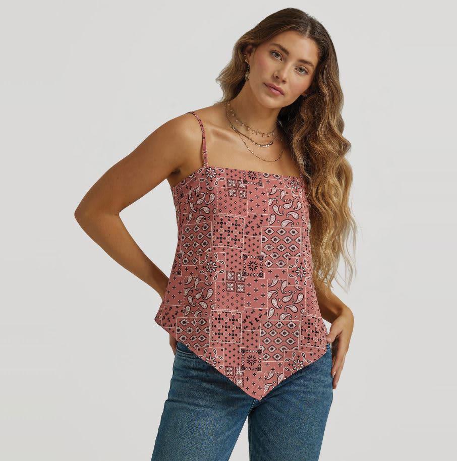 Wrangler Women's Retro Punchy Tie Top - CLEARANCE - Image 5