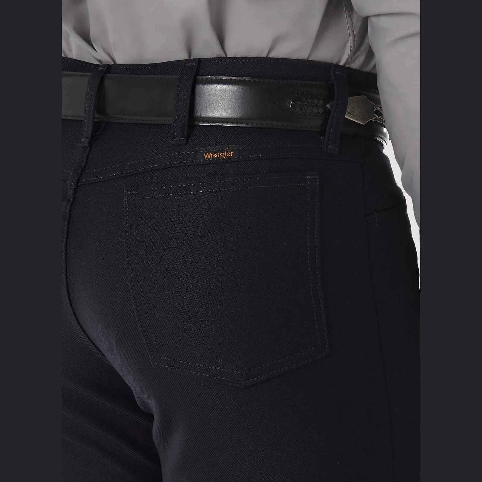 Wrangler Men’s Wrancher Dress Pants Navy - Image 4