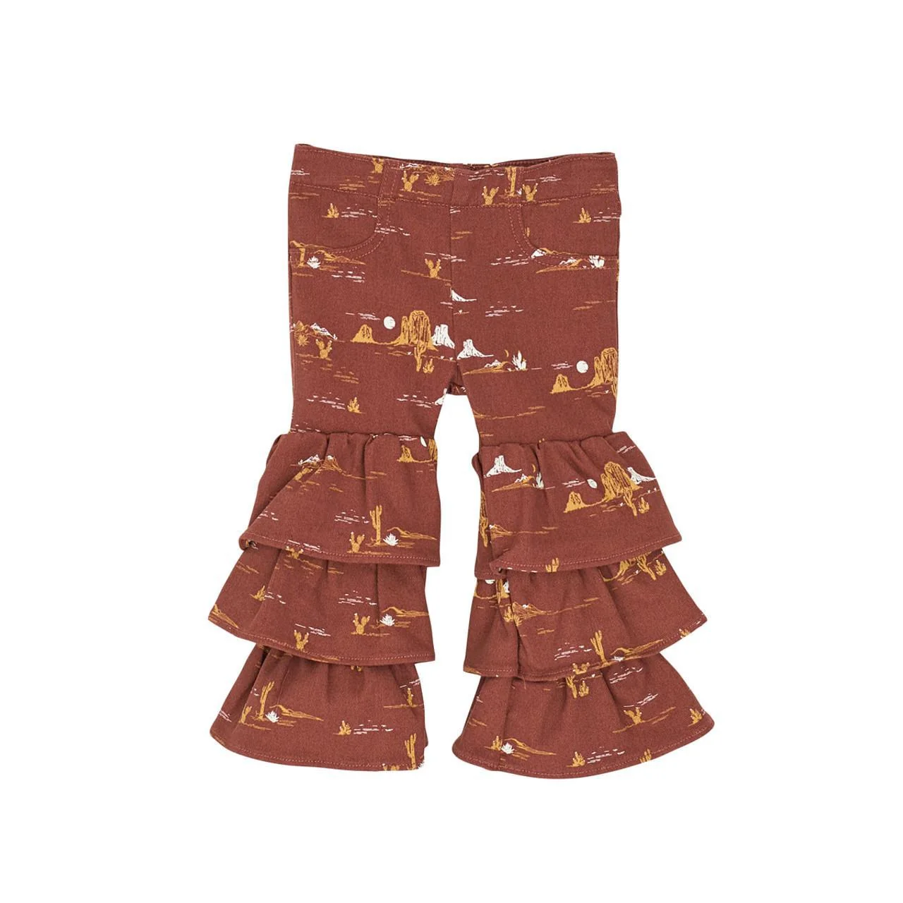Wrangler Girl's Red Desert Flare Pull-Up Pants