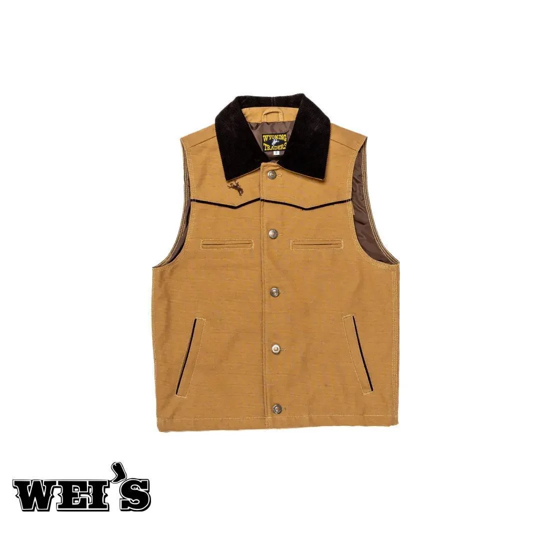 Wyoming Traders Men's "Sheridan" Canvas Lightweight Vest - Image 4