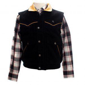 Wyoming Traders Men's Vest Nevada Lambswool Charcoal - Image 6